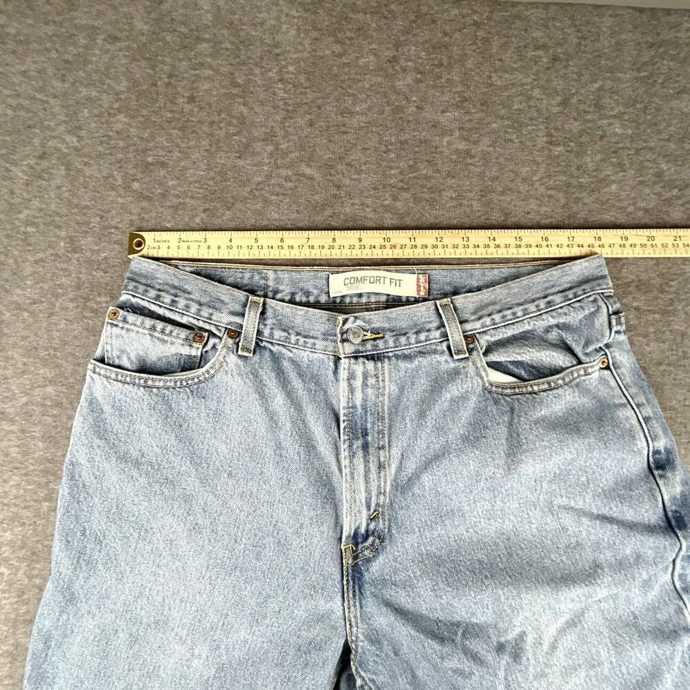 Vintage Levi’s 560 Jeans Mens 36x30 Blue Denim Loose Comfort Fit Baggy Y2K